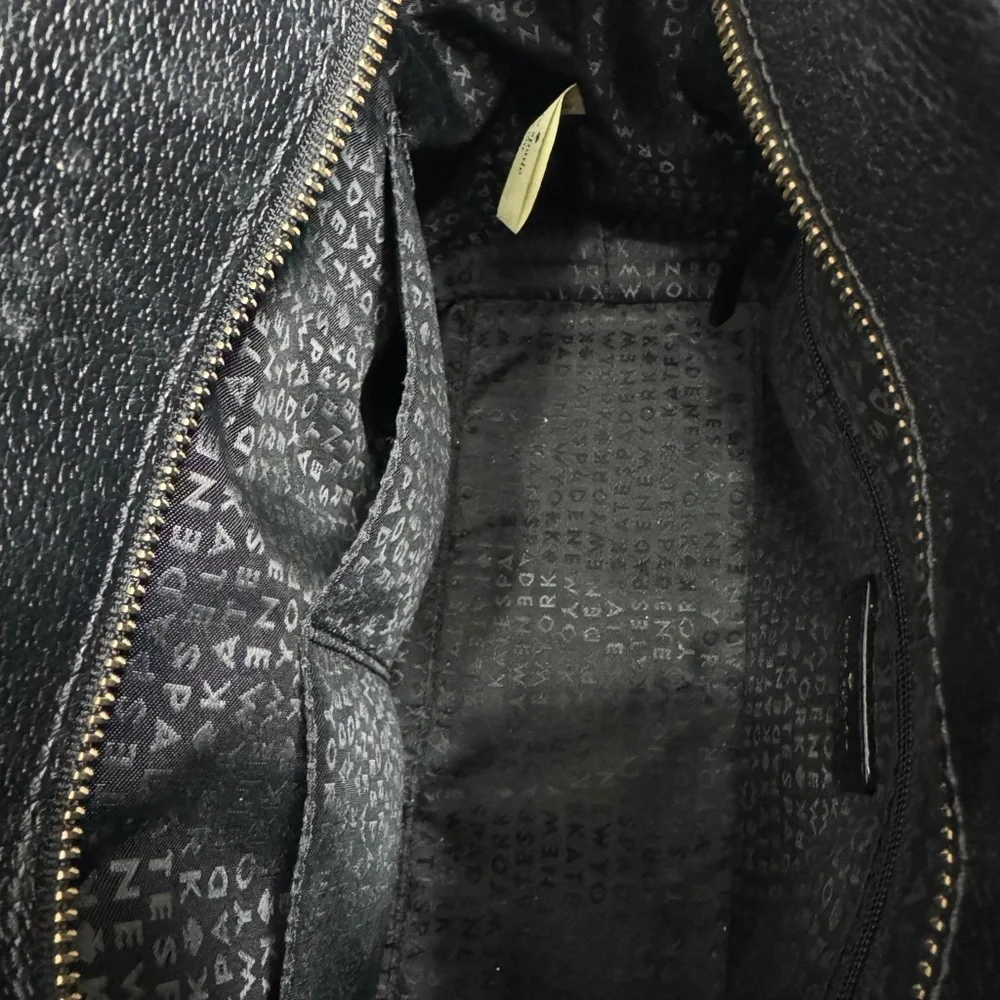 Kate Spade Black Textured Tote - Picture 6 of 7